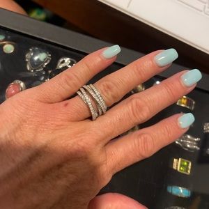 Swarovski Crystal Criss-Cross Band